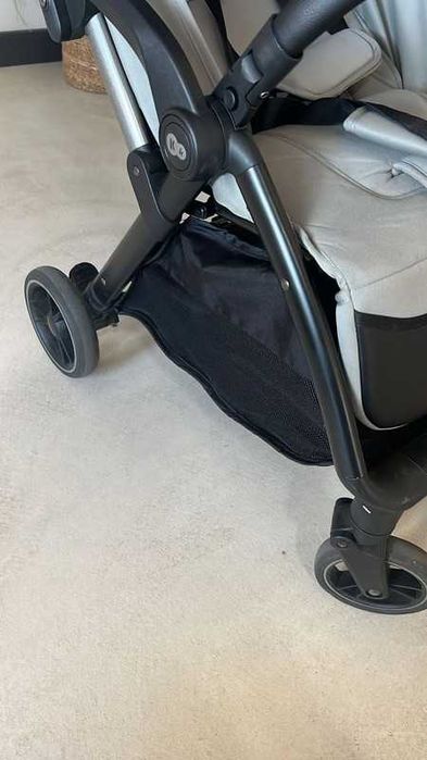 Wózek spacerowy Apino szare dla dzieci