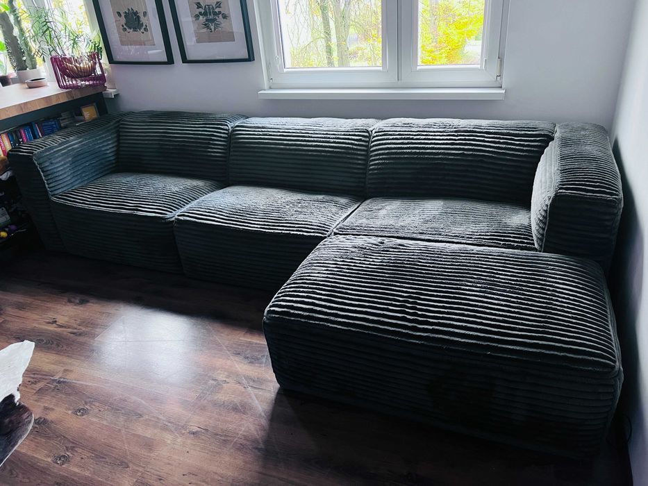 Duży Narożnik Sofa Kanapa