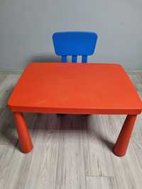 Zestaw stolik + krzesło IKEA MAMMUT