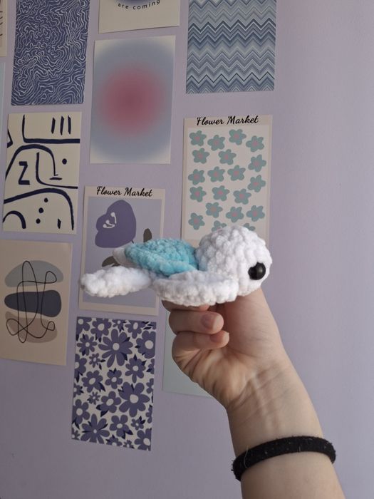 Żółwik na szydełku handmade