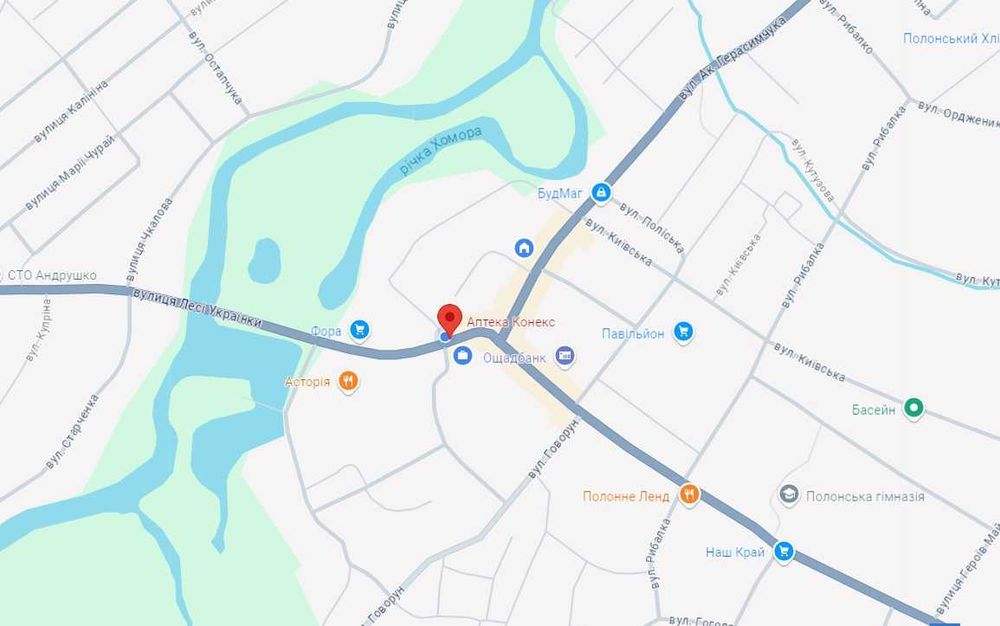 Оренда комерційного приміщення. 75м/кв Полонне. Центр 1 пов.
