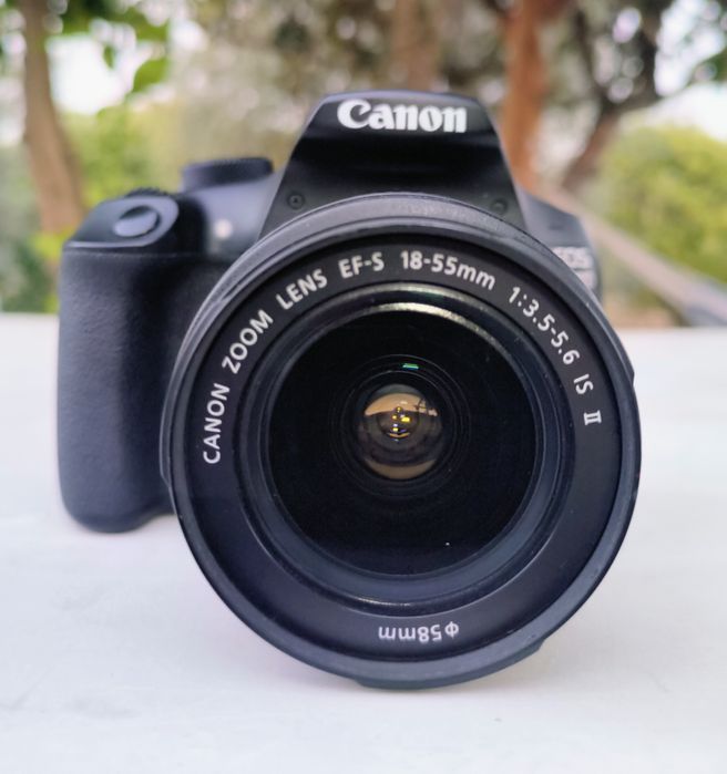 Câmera Canon 1300D "Como Nova" +Lente 18-55 ES +64gb +Bolsa