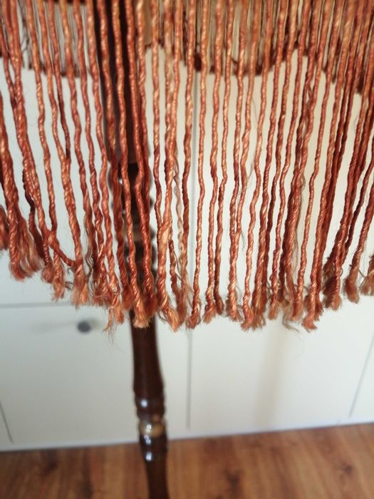 Lampa stojąca abażur