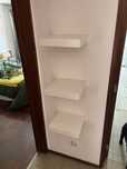Conjunto de 3 prateleiras ikea lack 30x26 cm