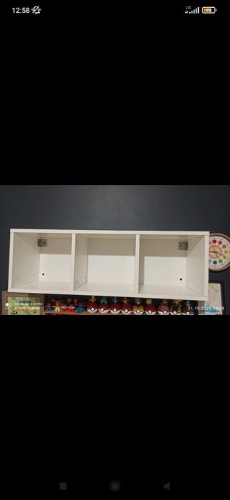 biały regał półka ikea