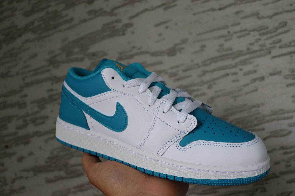 Nike Air Jordan 1 Low Celestinal Gold Aquatone 39 *NOWE*