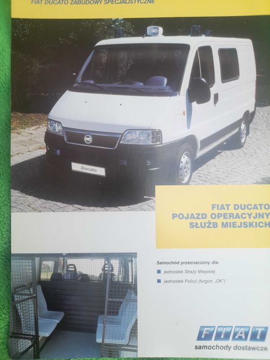 FIAT Ducato policja straż miejska język polski