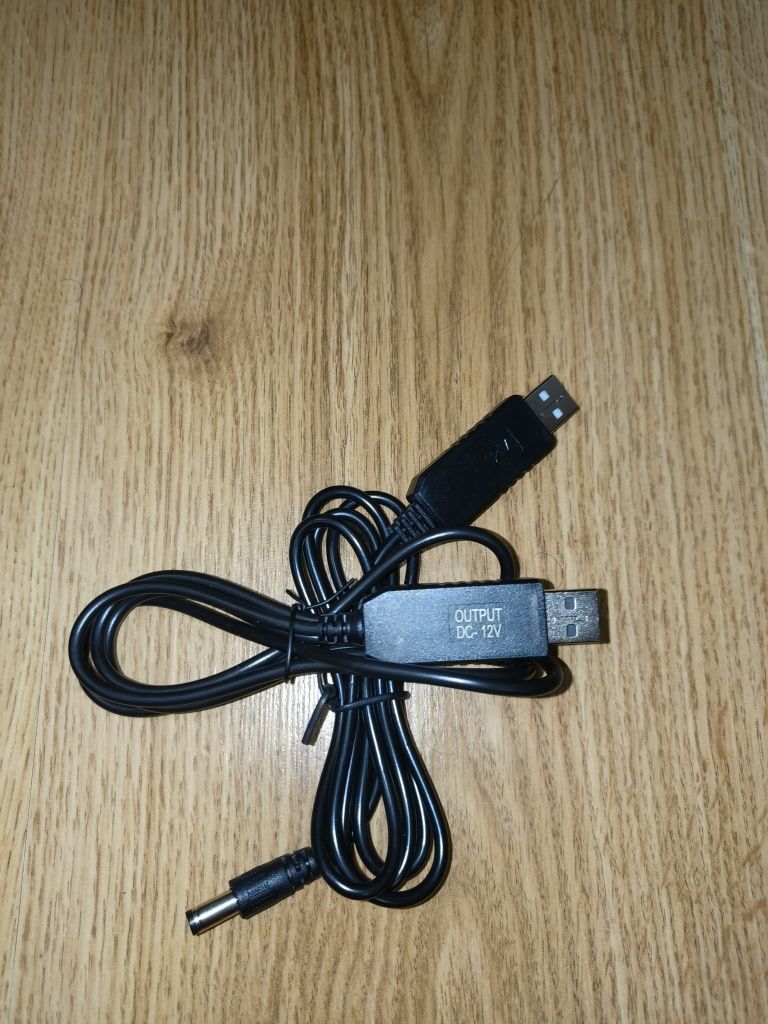 Кабель для Wi-fi роутера. Інтернет від павербанка. DC-12v, DC-9v