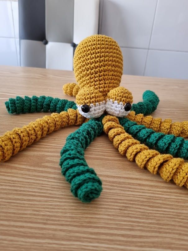 Polvo em Crochet