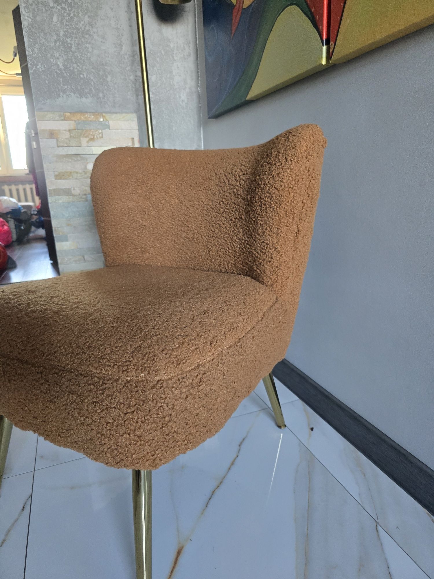 Fotel krzesło loft stylowy