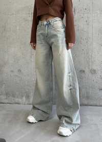 Широкі джинси жіночі/Джинси палаццо.Широкие джинсы женские