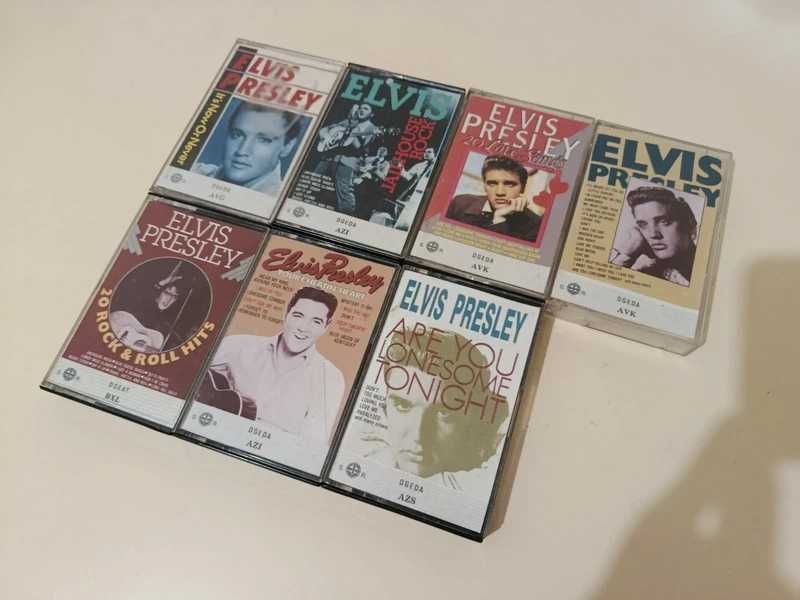 Fitas Cassete do Elvis Presley