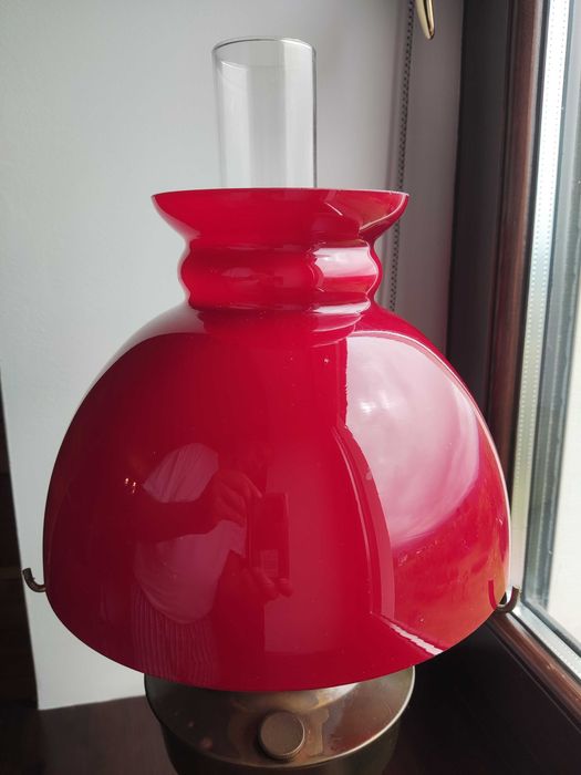 Ogromna kompletna lampa naftowa aladdin 23 nr 2