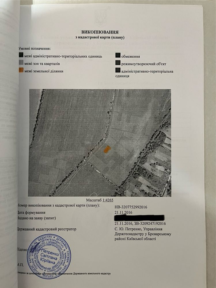 Продається земельна ділянка
