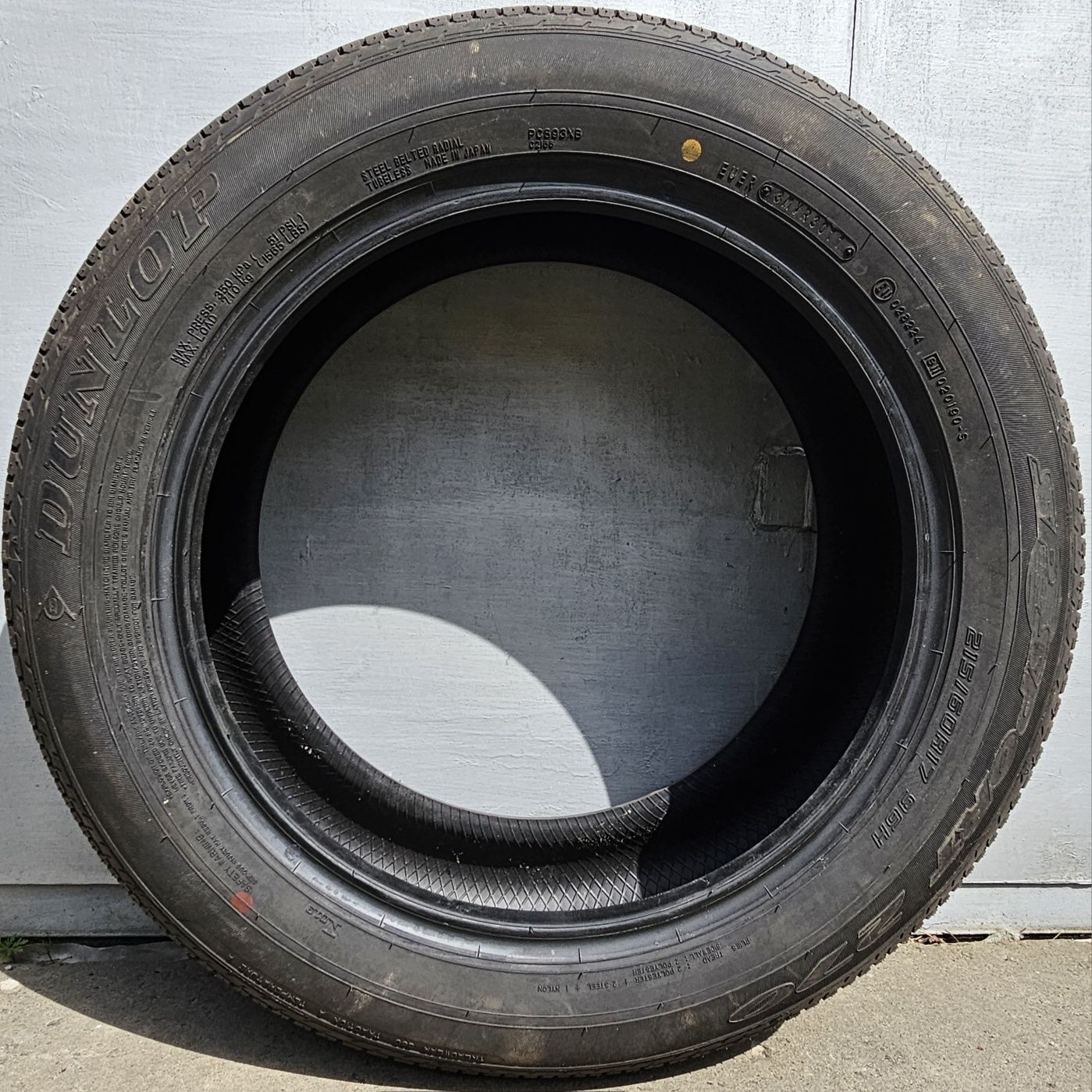 Dunlop sp sport 270 215/60 R17 96H нова 1 шт.