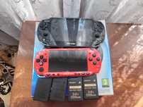 Sony PS Vita 1008 та PSP 2000 Neo Zeon Red під ремонт чи на запчастини