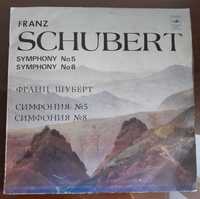 LP Sinfonias nºs 5 e 8 de Franz Schubert