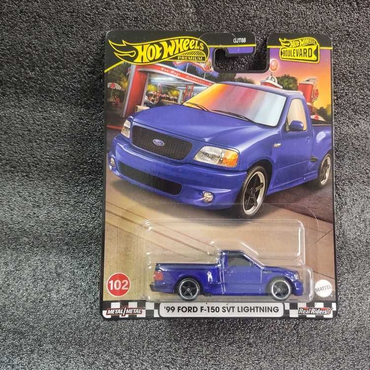 '99 Ford F-150 SVT Lightning Hot Wheels Premium Boulevard Real Riders
