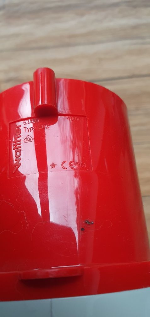 Wtyk wtyka Walther Werke 63A 6h 5p IP44