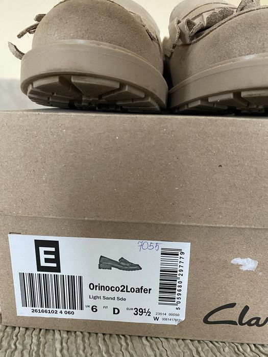 Продам замшеві  лофери  Clarcks (39-39,5)‼️Ціну знижено‼️