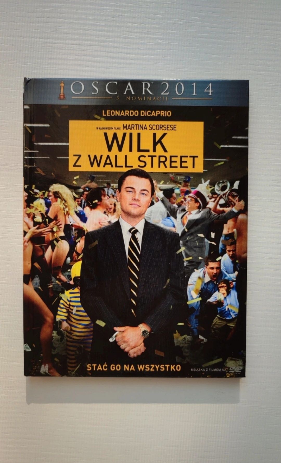 Płytam film Wilk z Wall Street