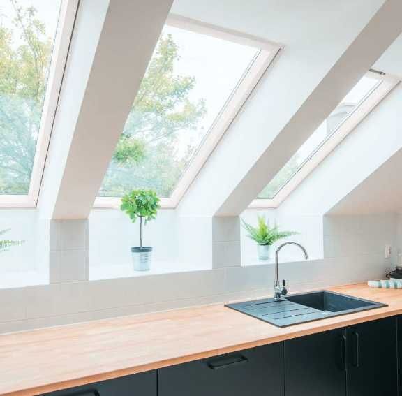 NOWE Okna dachowe PCV Skylight 55x78 66x118 78x118 78x140 + KOŁNIERZ