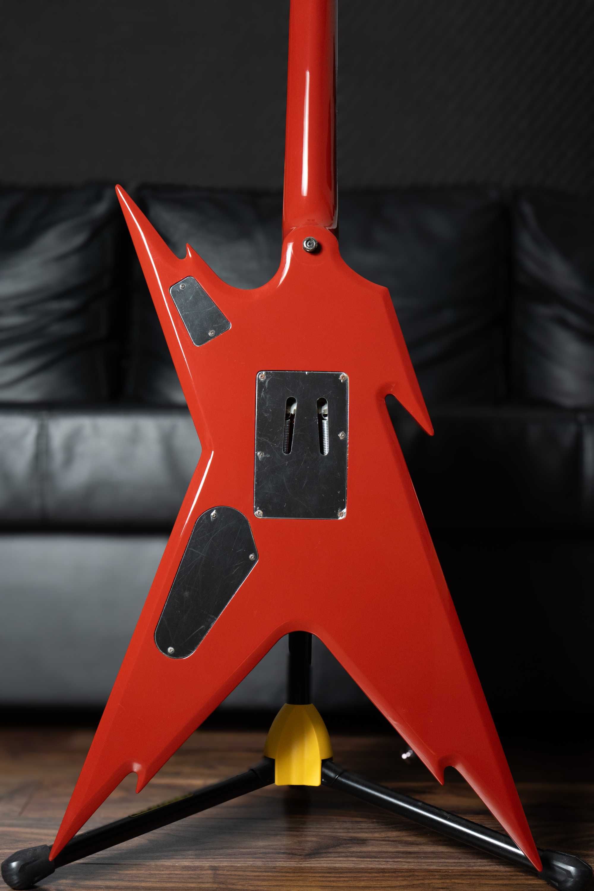 *Apenas 30 unidades* Dean Dime Razorback Flame Top 2008 - Trans Red