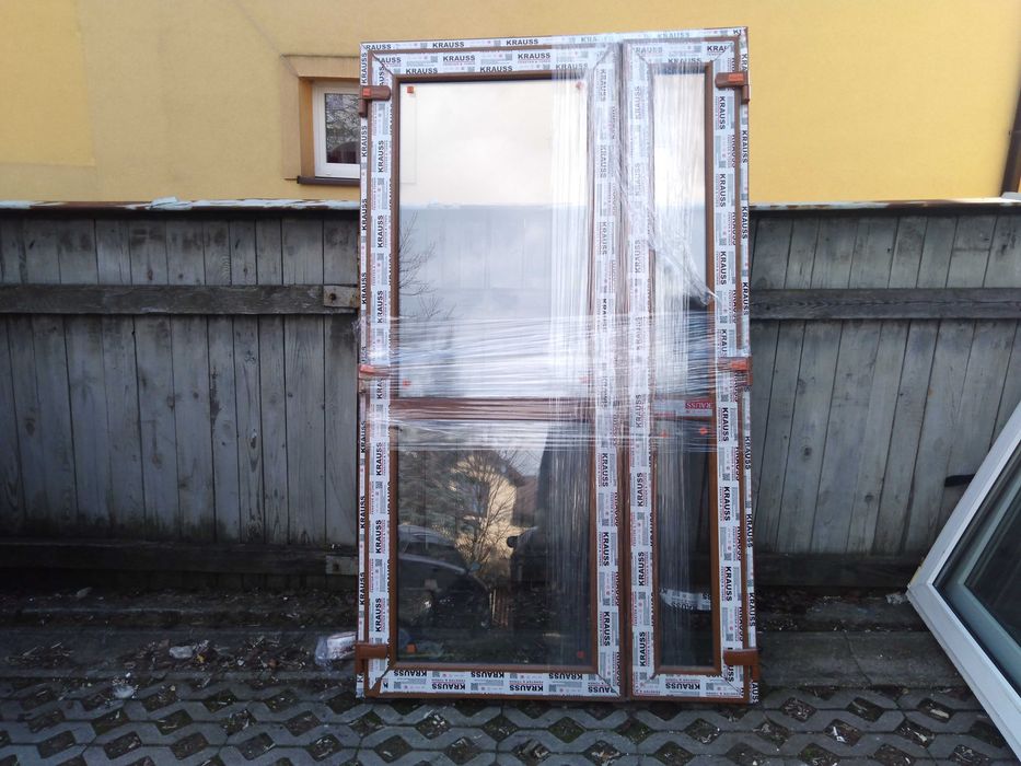 Dwuskrzydłowe drzwi PCV dostępny rozmiar 180x210 !