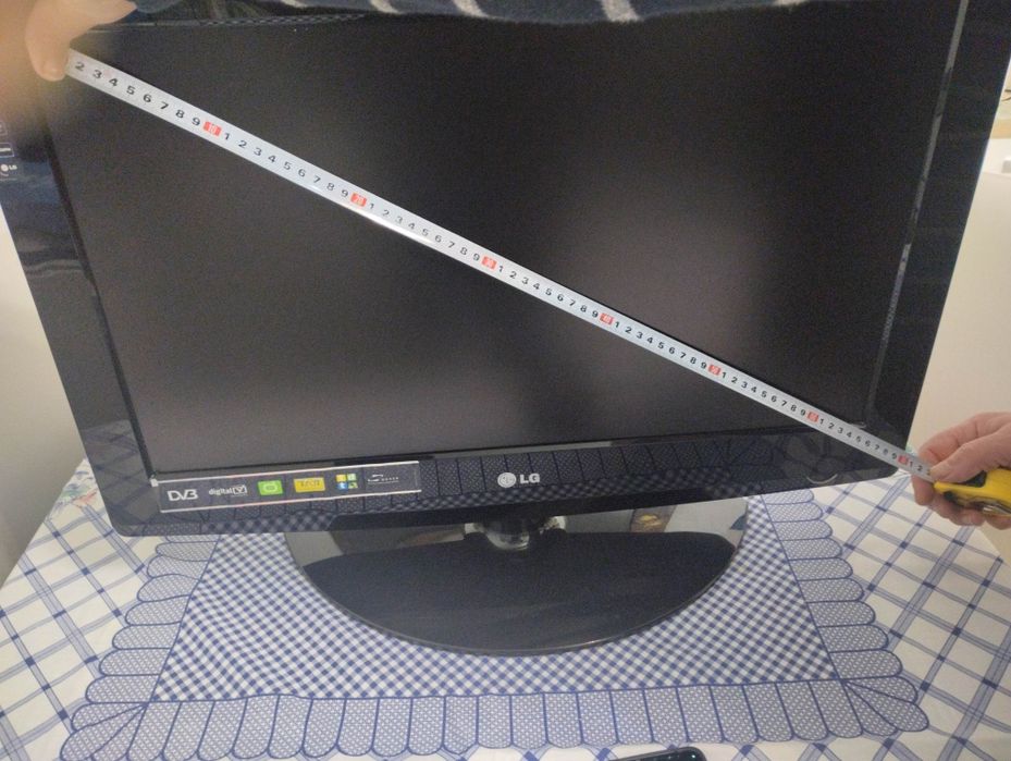 Televisão LG a funcionar