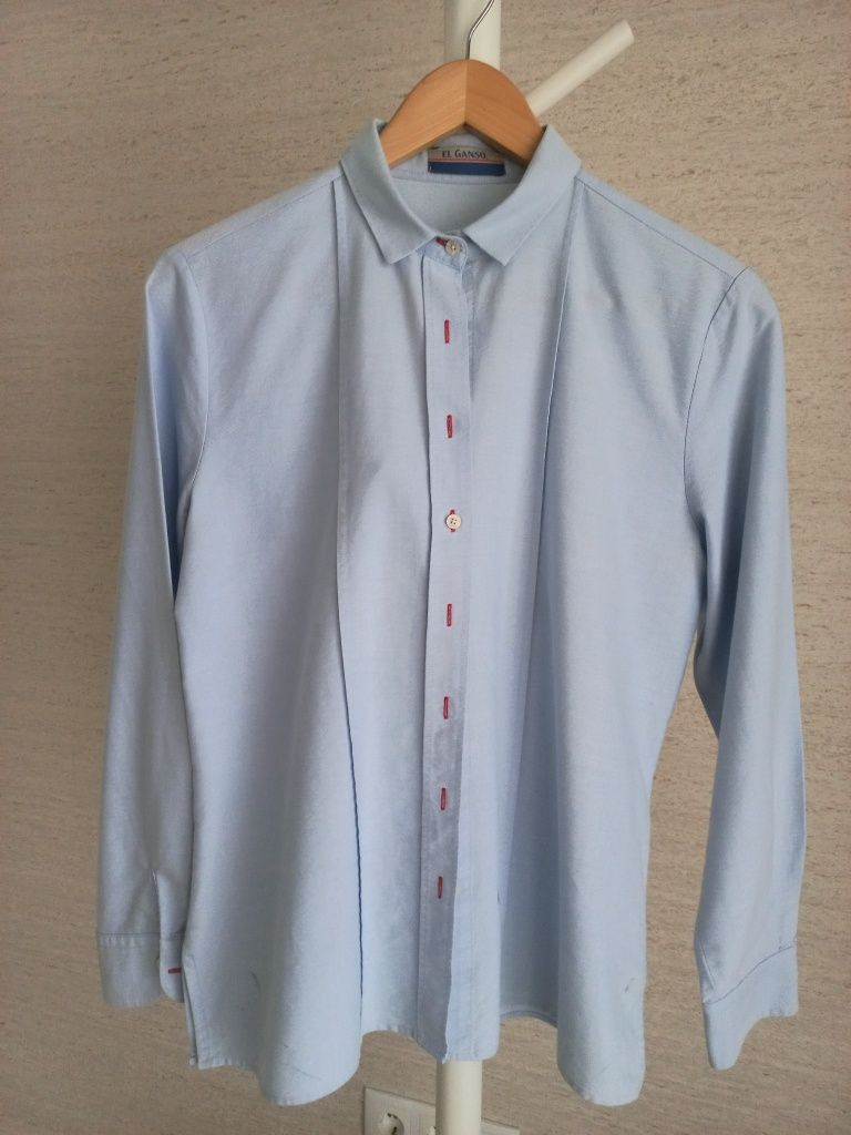 Camisa azul  El Ganso