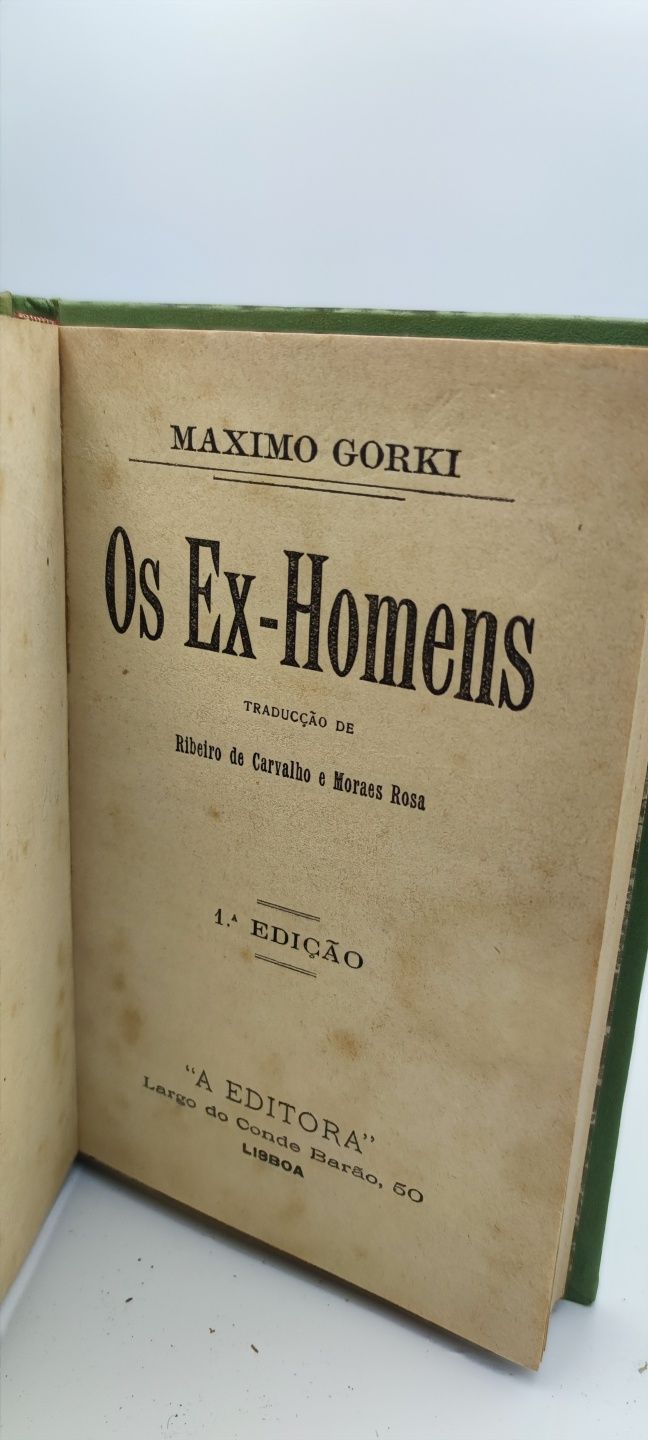 Livro - Ref: CxB - Maximo Gorki - Os Ex-Homens