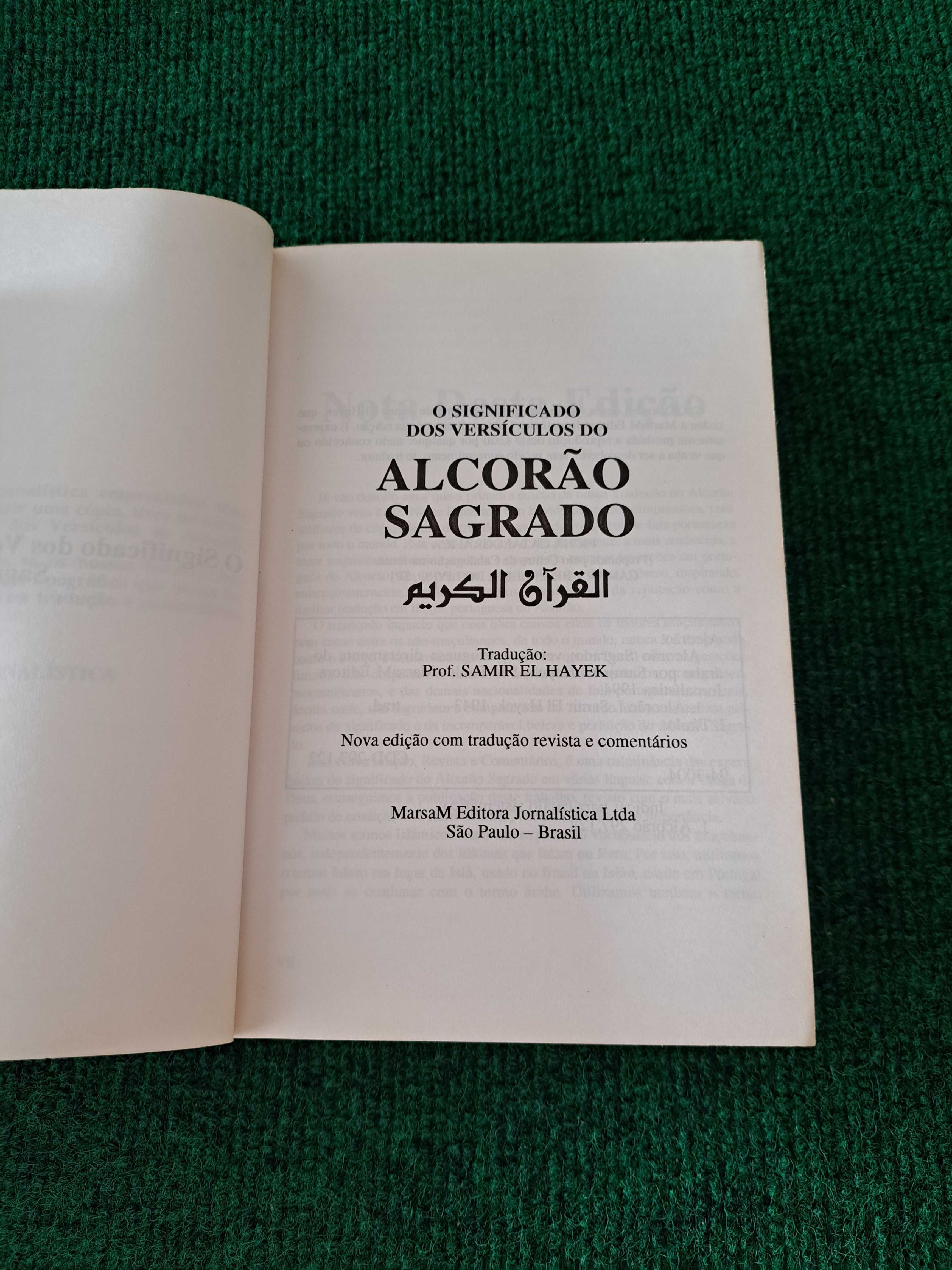 O Significado dos Versículos do Alcorão Sagrado