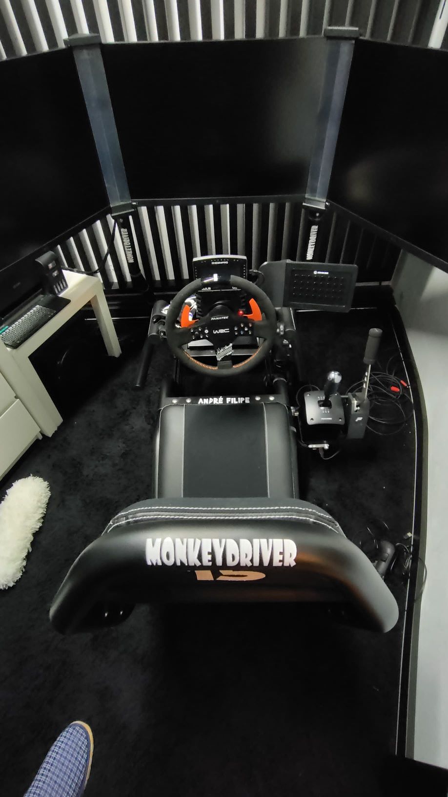 Suporte monitor triplo monkeydriver/ playseat