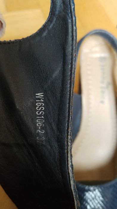 Buty sandały na koturnie Jenny Fairy roz. 37 wys. 10 cm.