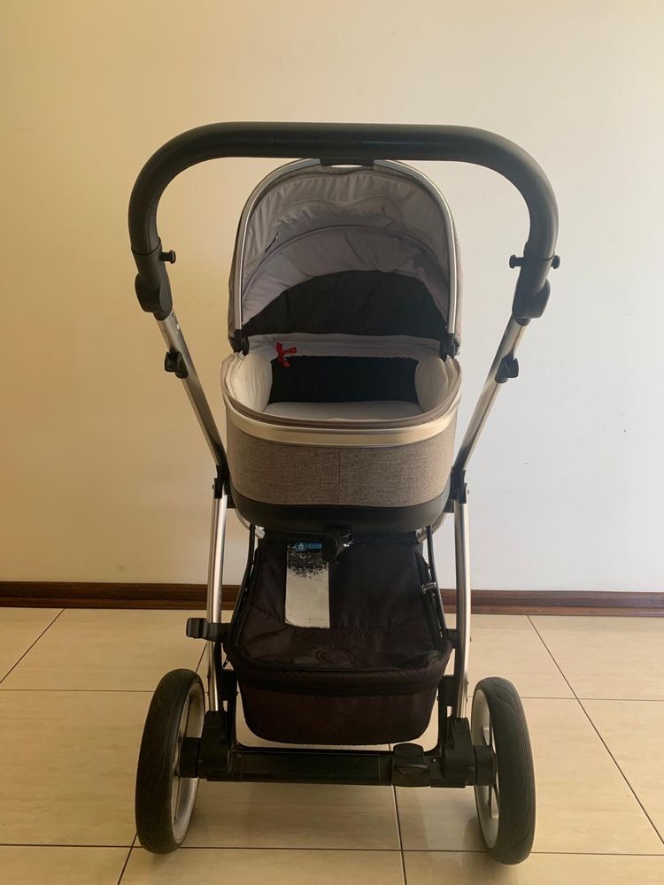 Wózek 2w1 Espiro Next 2.1 melange gray z 2021