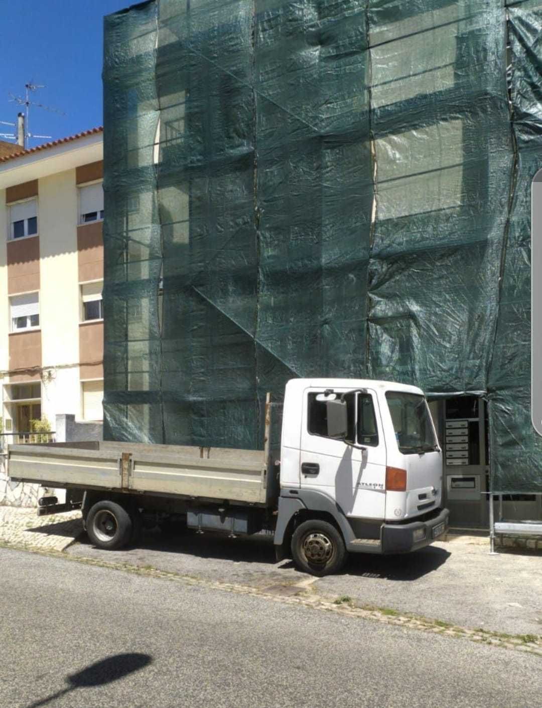 Recolha de entulho com Maquina