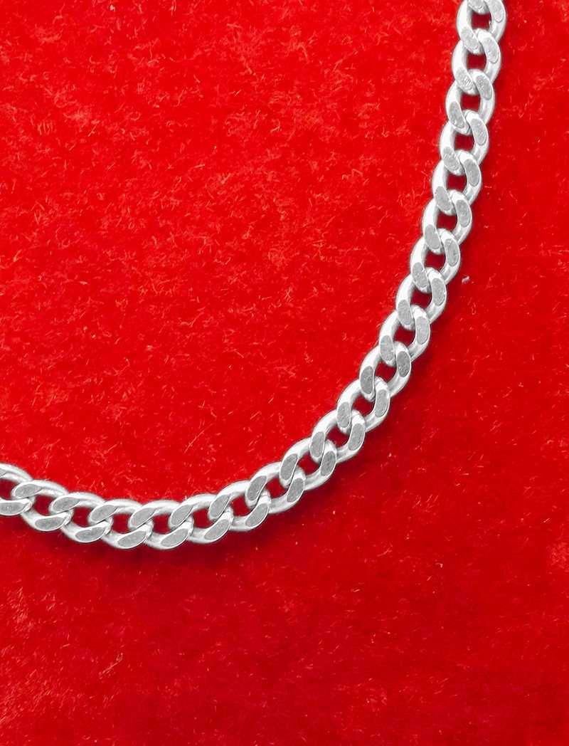 Srebrny łańcuszek pancerka 925p | 19,8g | dł. 53