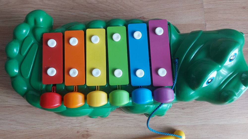 Cymbałki Fisher Price krokodyl