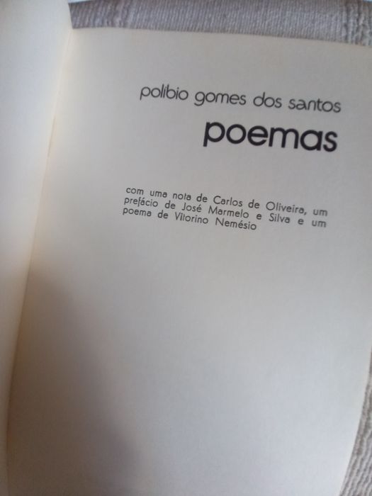 Poemas de Políbio Gomes dos Santos autor de Ansião Leiria