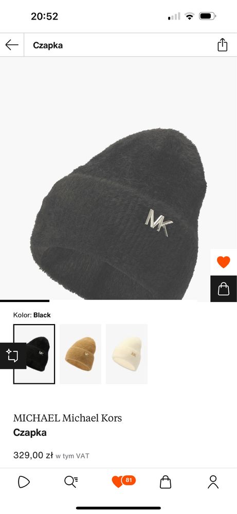 Czapka Michael Kors