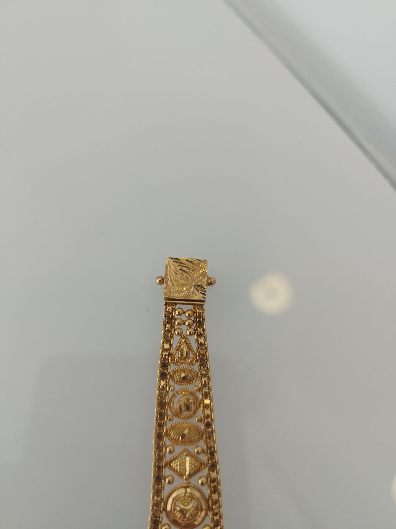 Pulseira em ouro de 19,2kt