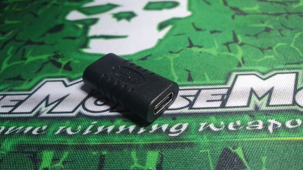 Adapter USB 3.0 Superspeed USB-C > USB-C czarny