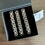 Серебряная цепь 925 (двойной якорь) 55 см