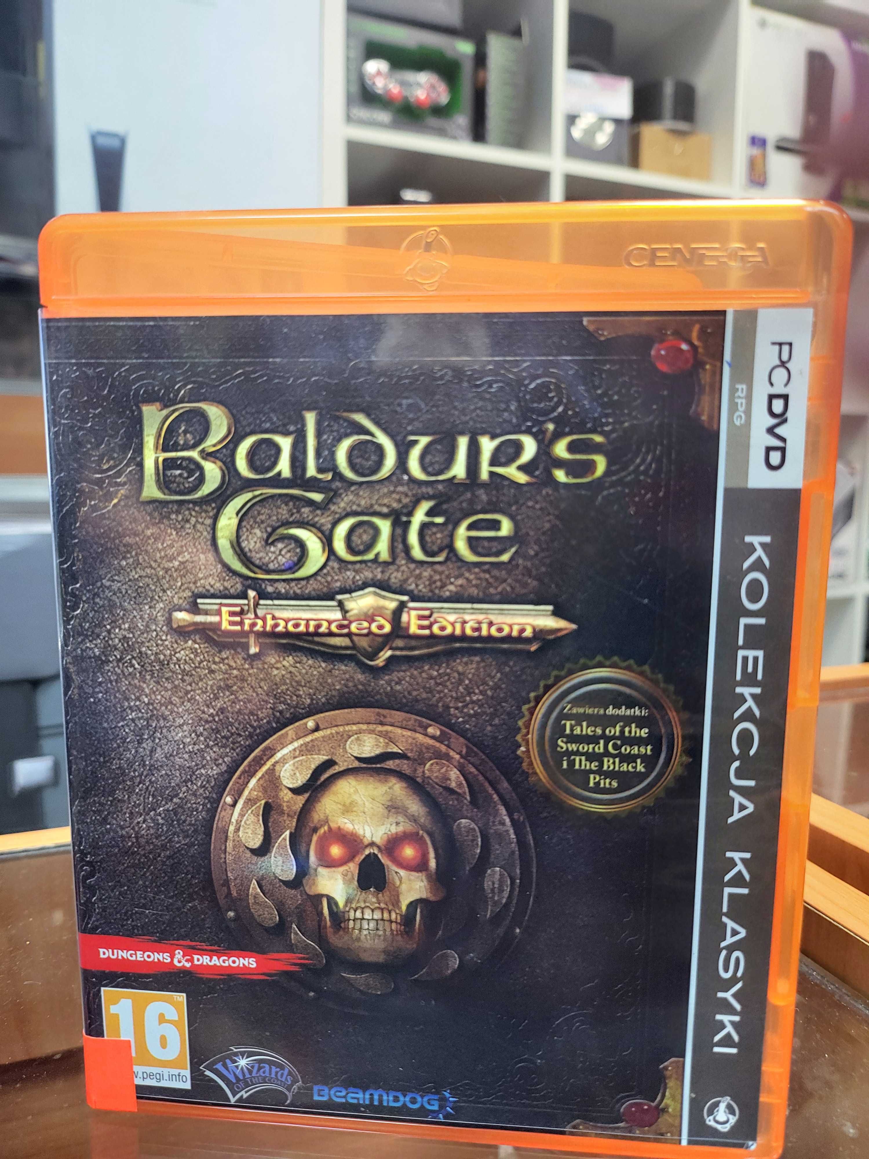 BALDUR'S GATE ENHANCED Edition Box PL PC Unikat Skup SklepRetroWWA