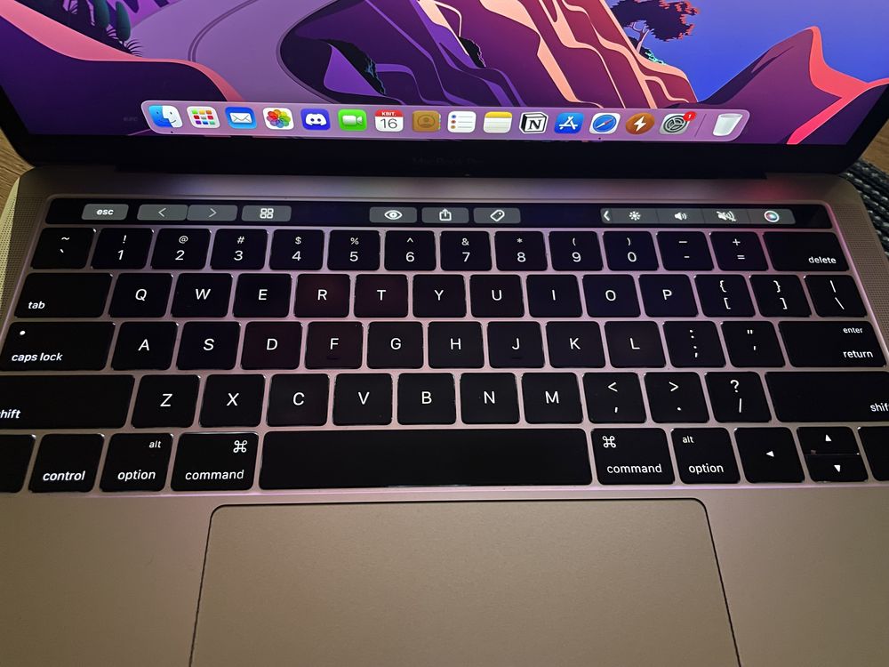 MacBook Pro Touch Bar 2016
