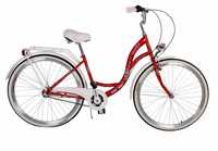 Nowy rower (MIEJSKI/DAMSKI) Mexller Village 3-biegowy 28", czerwony