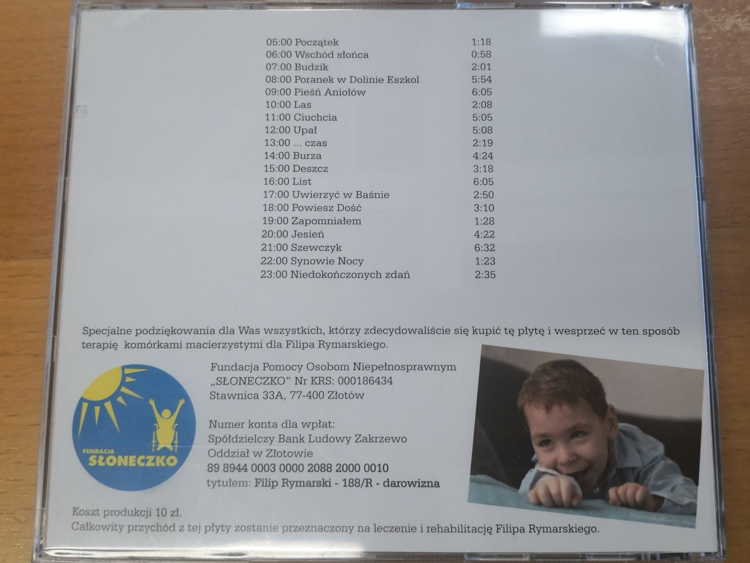 Płyta CD koncepcja niesamowita muzyka, niepowtarzalne