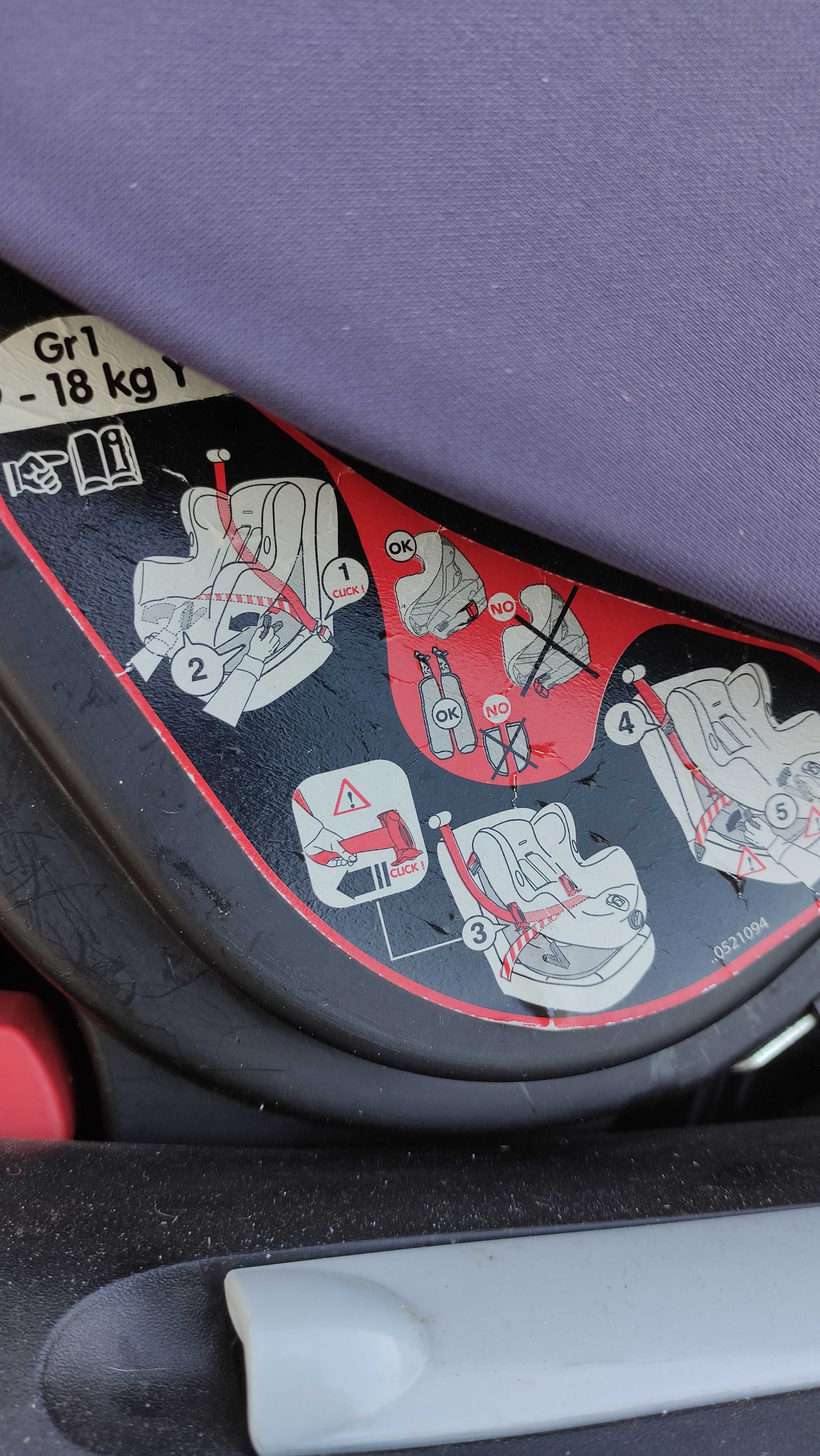 Cadeira auto Bebe Confort Iseos Neo