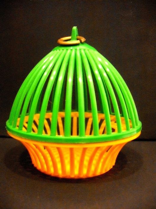 Gaiola antiga para insetos pequenos Portuguesa