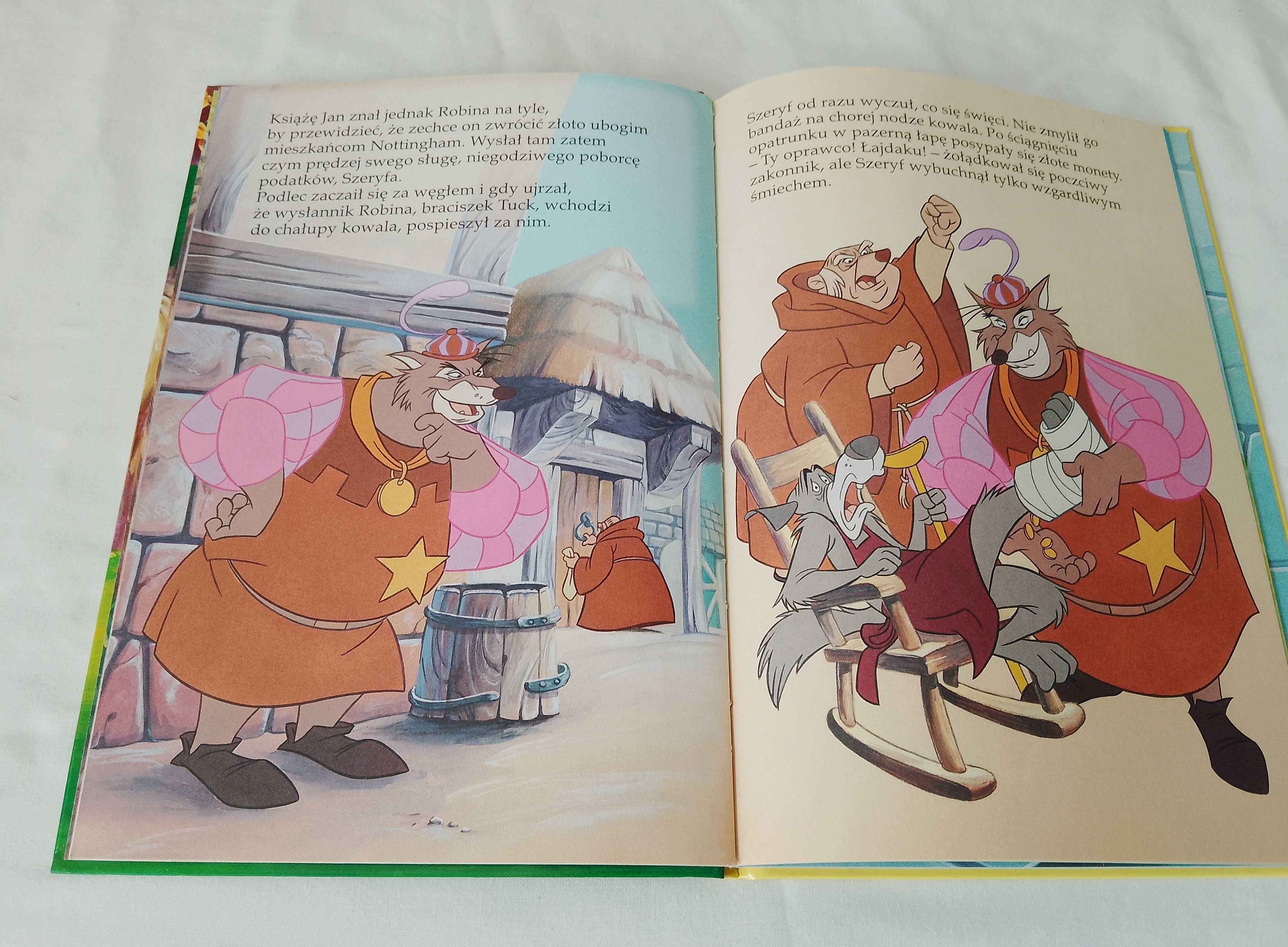 Robin Hood w tarapatach Walt Disney klub książek disneya
